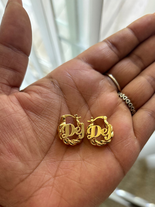 Custom initial twist hoops